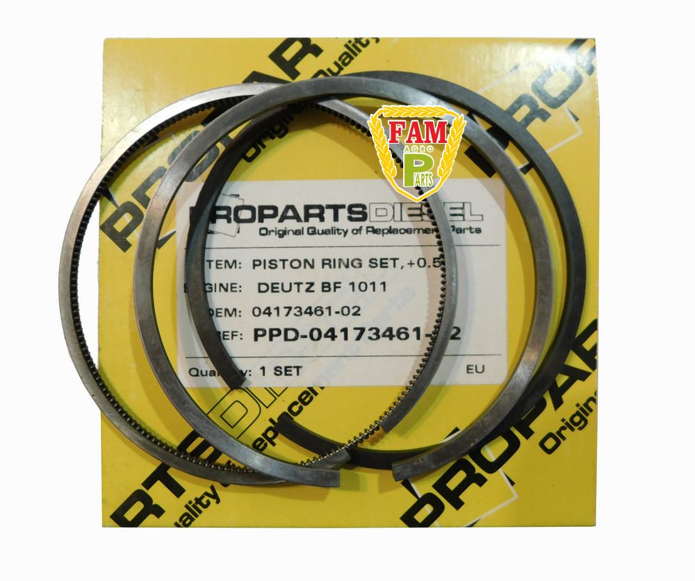 Поршневі кільця DEUTZ 1011 BF 91mm +0.50 (04173461-02)