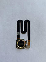 Шлейф Motorola XT1924 Moto E5 Plus со сканером отпечатка пальца золотистого цвета Fine Gold