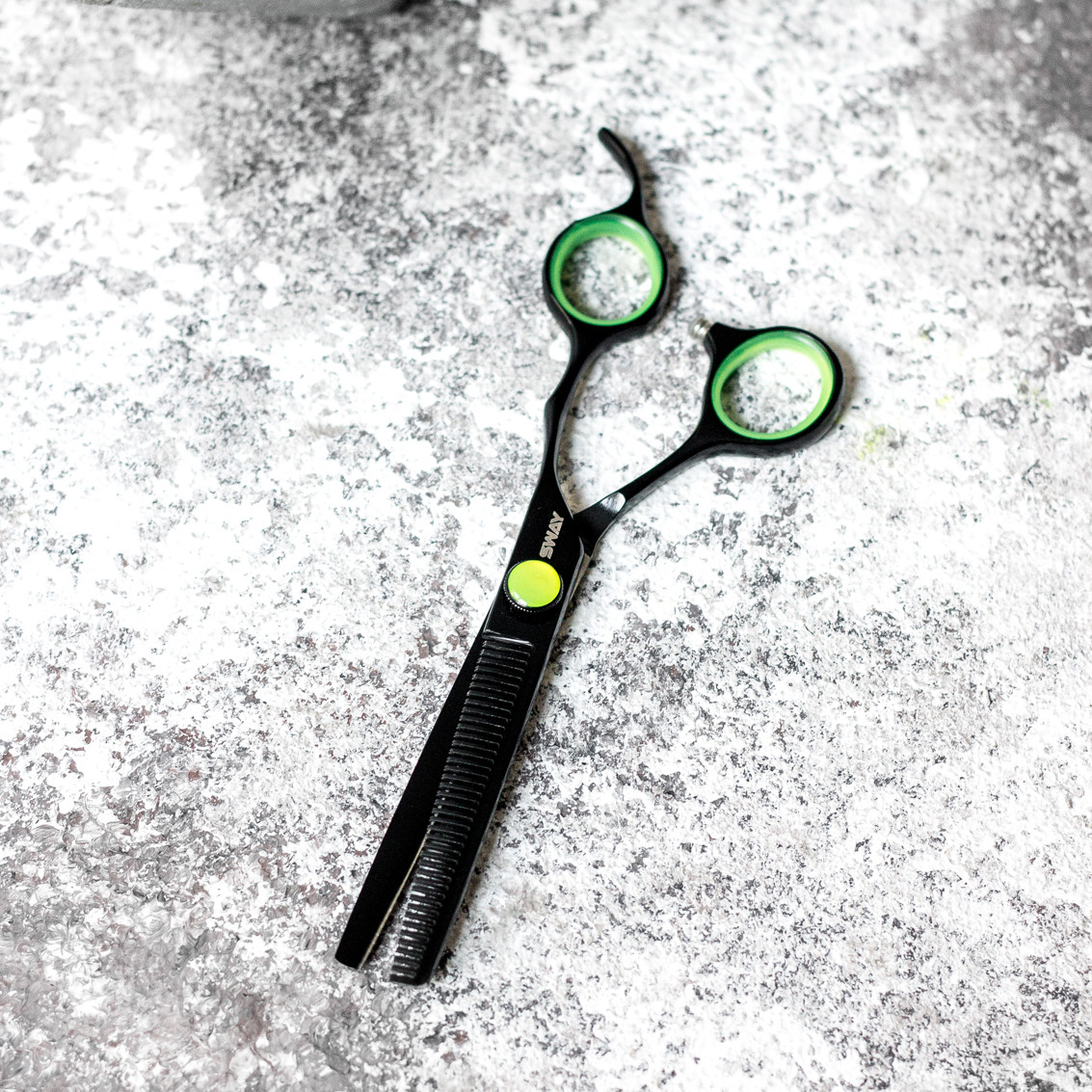 Ножниці для стрижки Sway Art Neon G філіровочні