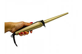 Плойка конусна для локонів завивання волосся Geemy GM-2914 конусоподібна плойка кераміка