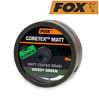 М'який повідковий матеріал Fox Matt Coretex Weedy Green 25lb