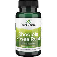 Swanson Rhodiola Rosea Rood 400 mg 100 caps