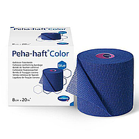 Peha-haft Color 8см х 20м - Бинт когезивный фиксирующий (Синий)