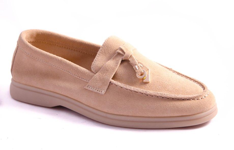 Туфлі жіночі бежеві All Shoes 6002