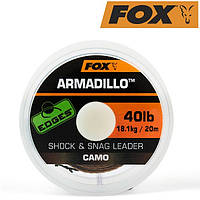 Шок лидер камуфляжный Fox Armadillo Camo 40lb