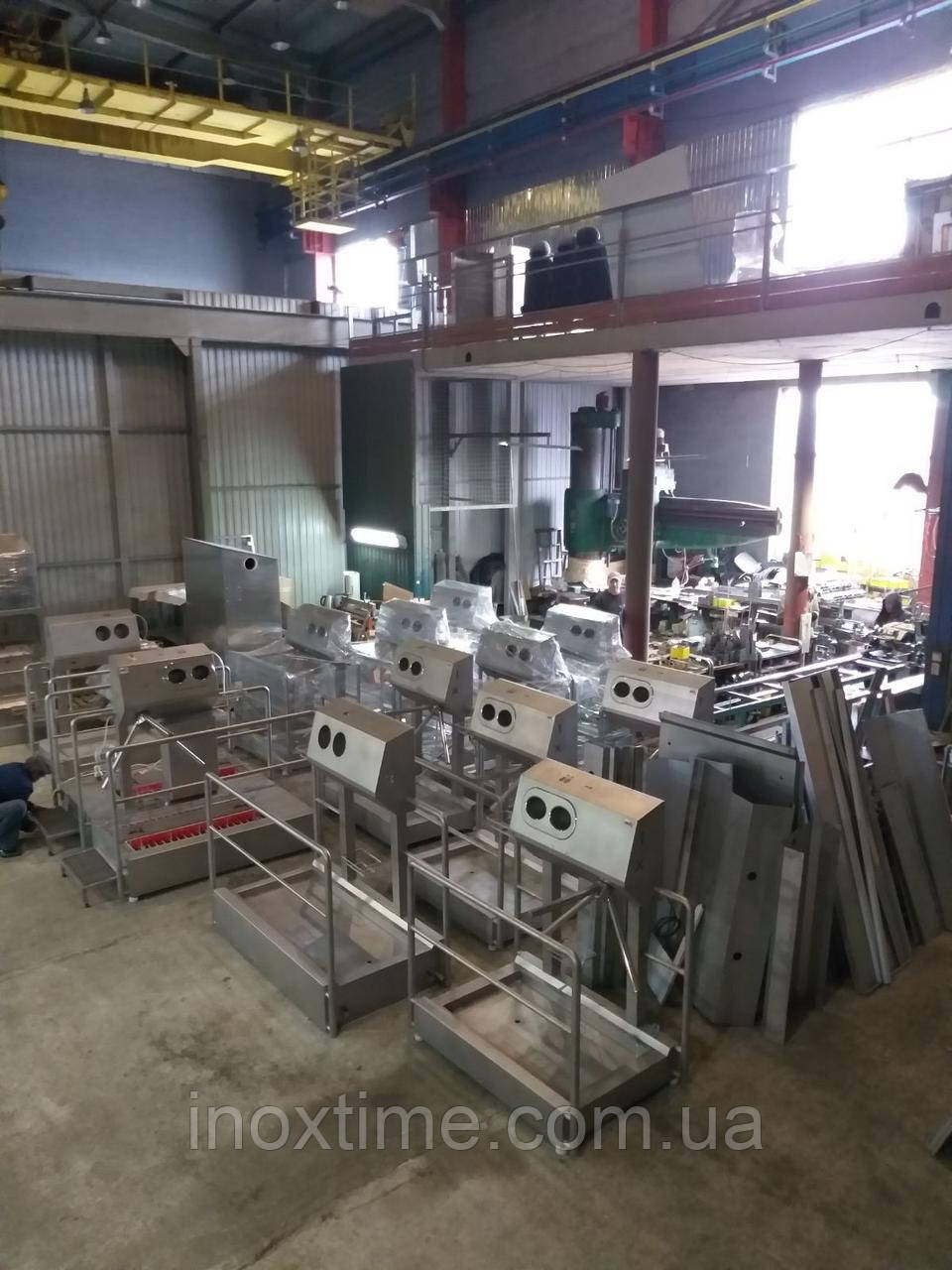 Напівлуги з ремонту та сервісного обслуговування станцій гігієни, санпропускників