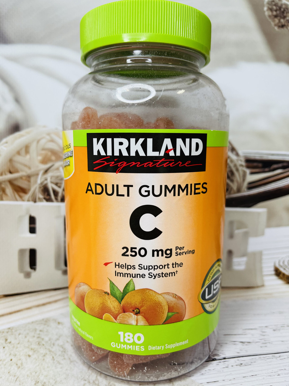 Вітамін С в желейках Kirkland 250мг, 180штук