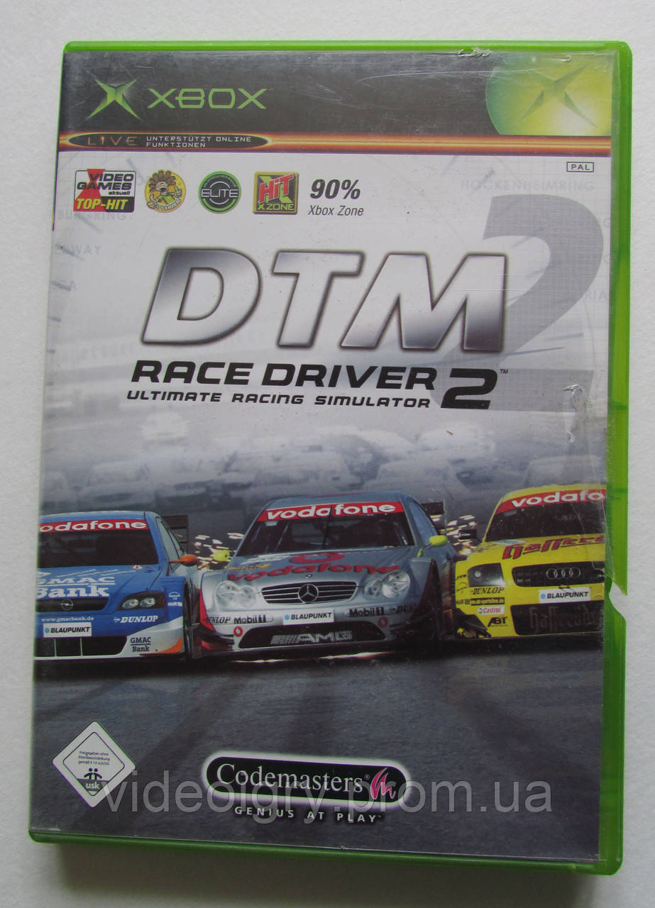 DTM Race Driver 2 Xbox Microsoft (PAL) БУ