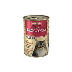 Animonda Brocconis Cat-Консервований корм з птицею та серцем для дорослих кішок 400гр