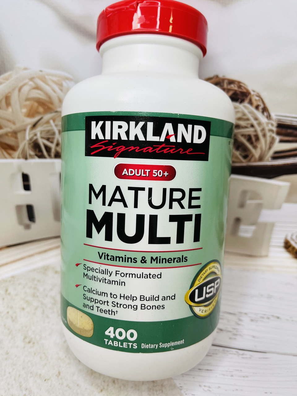 Вітаміни та мінерали після 50 років Kirkland Signature Adult Mature Multi