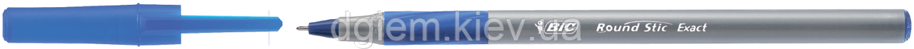 Ручка кулькова BIC ROUND STIC Exact синя
