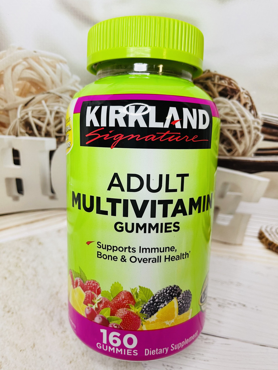 Купить Мультивітаміни дорослі Kirkland Adult multivitamin gummies по