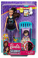 Кукла Барби Скиппер няня Спокойной ночи Barbie Skipper Babysitters Bedtime