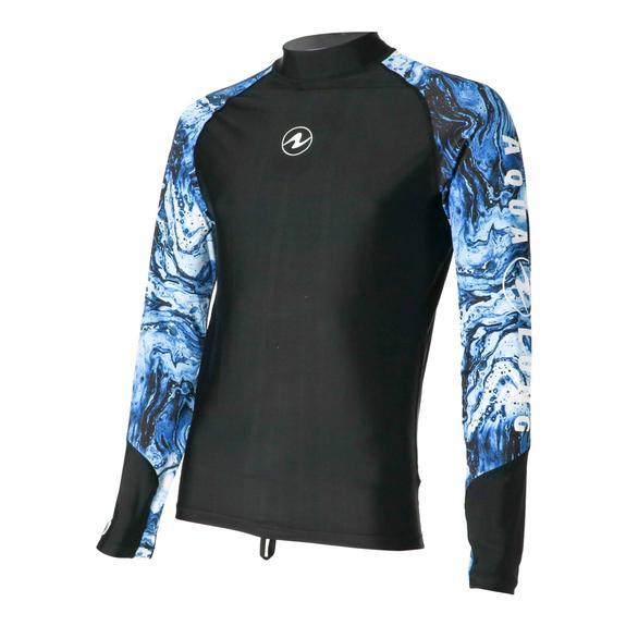 Теніска Aqua Lung Rashguard AQUA чоловік. (довжин. рукав)