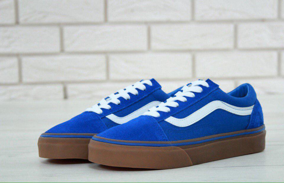 Чоловічі сині Кеди Vans Old Skool