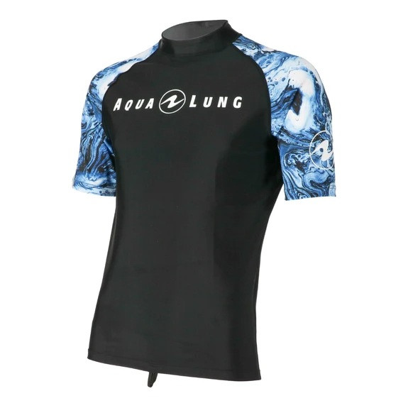 Теніска Aqua Lung Rashguard AQUA чоловік. (корот. рукав), фото 1