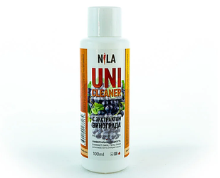 Універсальна рідина без ацетону для очищення Nila Uni-Cleaner 100мл. виноград