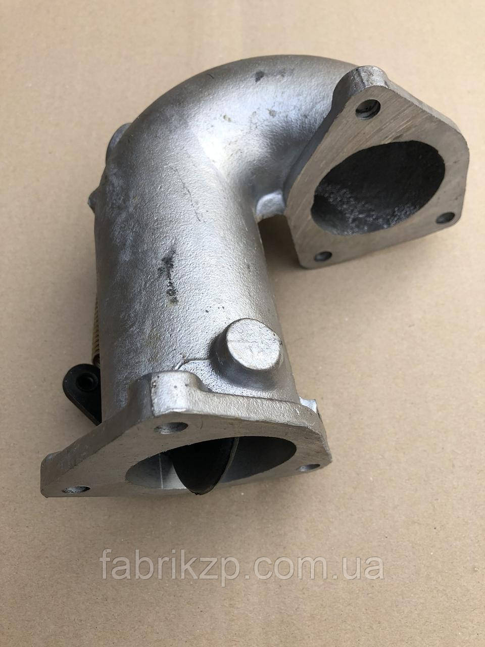 Патрубок перехідний (МТЗ) впускного колектора (з заслінкою) 240-1003220-В, фото 1