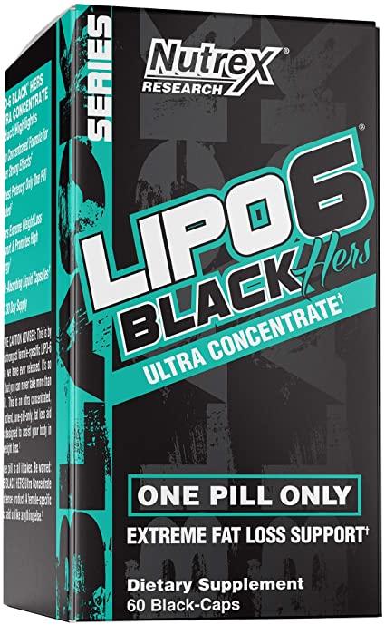 Жироспалювач - Nutrex Lipo-6 Black Hers Ultra Concentrate / 60 caps