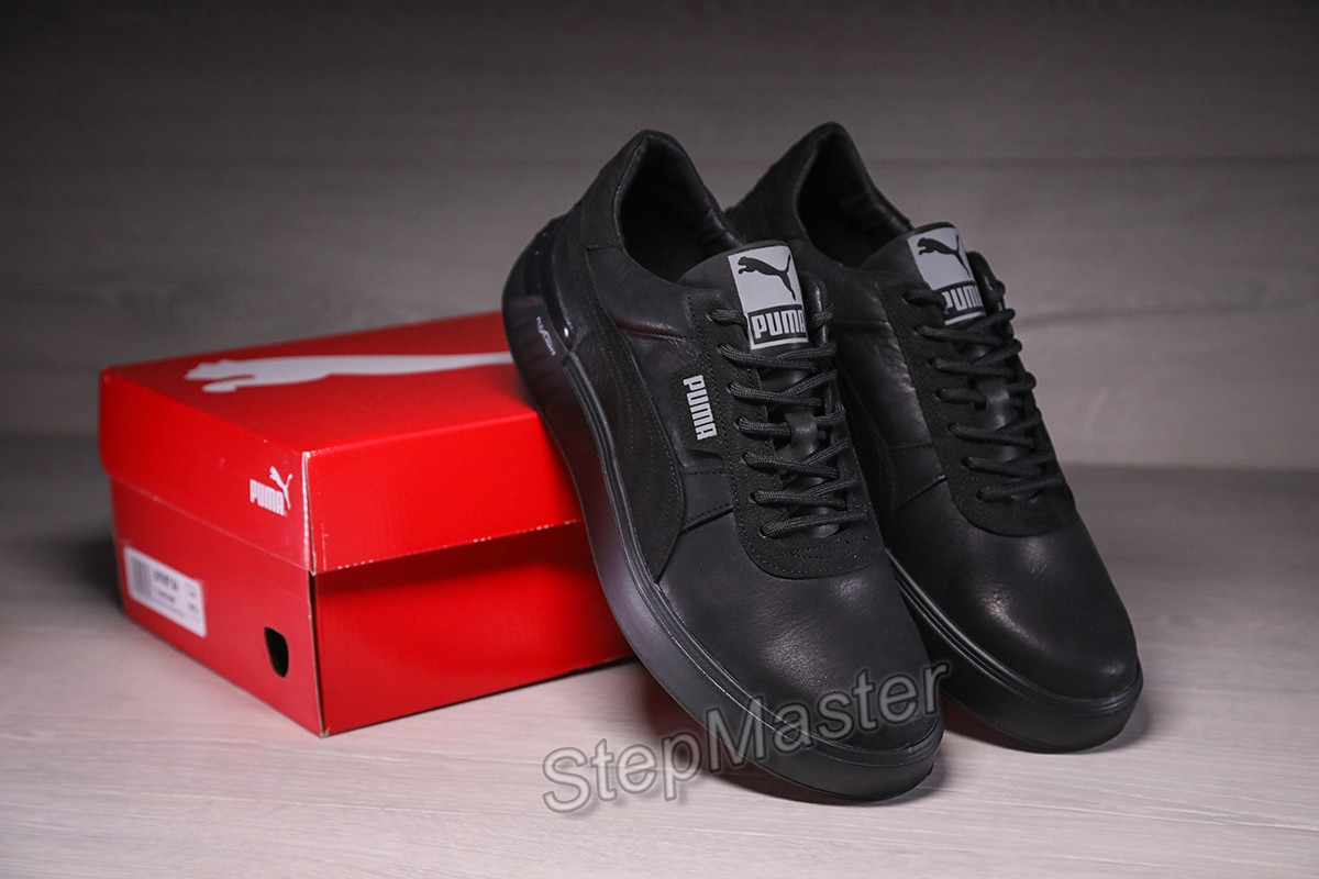 Кросівки кеди чоловічі шкіряні Fast Race Mustang Leather, фото 1