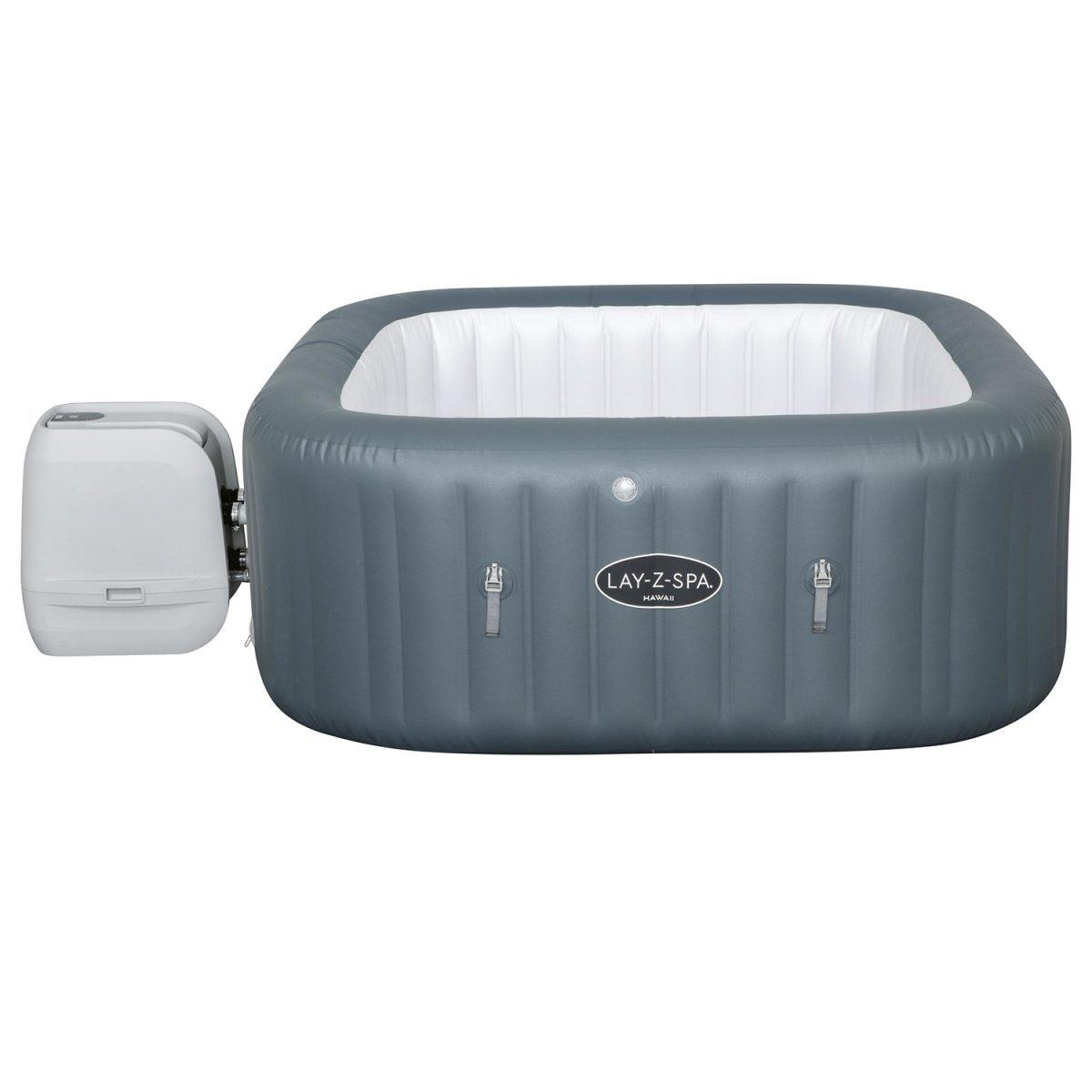Надувний джакузі - СПА Lay-Z-Spa™ Bestway 60031, 180 х 180 х 71 см (6 місць: 1 325 л/год, аеро, гідро)