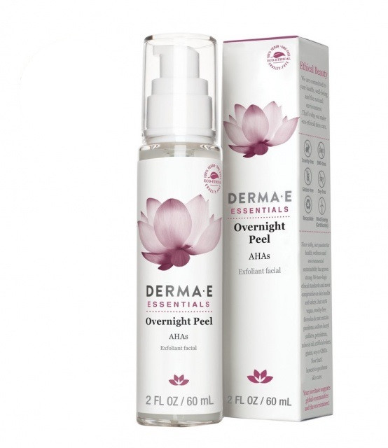Нічний пілінг скраб для обличчя Derma E 60 мл