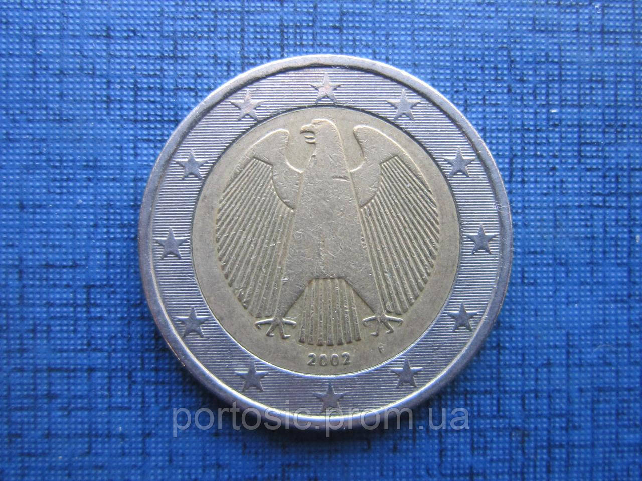 Монета 2 Евро Германия 2002 F 2003 А 2002 G 3 Года Цена за 1 Монету ...