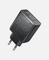 Зарядний пристрій Luxe Cube QC3.0 чорний 18W / QC 3.0 USB