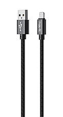 Кабель Havit HV-CB336 USB - Micro USB + Lightning 1 м 2 А Чорний, фото 5
