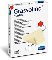 Grassolind Neutral 5х5см - Повязка атравматическая мазевая