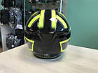 Мотоциклетний шолом мотошолом Bell SRT-Modular Helmet Predator Gloss Hi-Viz Green/Black Large (59-60cm), фото 7