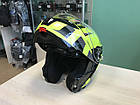 Мотоциклетний шолом мотошолом Bell SRT-Modular Helmet Predator Gloss Hi-Viz Green/Black Large (59-60cm), фото 5