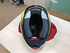 Мотоциклетний шолом мотошолом Bell SRT-Modular Helmet Predator Gloss Hi-Viz Green/Black Large (59-60cm), фото 10