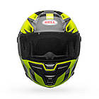 Мотоциклетний шолом мотошолом Bell SRT-Modular Helmet Predator Gloss Hi-Viz Green/Black Large (59-60cm), фото 3