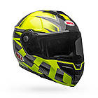 Мотоциклетний шолом мотошолом Bell SRT-Modular Helmet Predator Gloss Hi-Viz Green/Black Large (59-60cm), фото 4