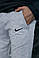 Спортивные весенние штаны на манжетах Nike Найк, фото 5