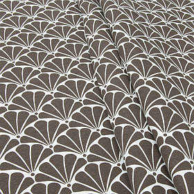 Декоративна тканина Арена каракола коричневого кольору