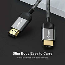 HDMI Кабель 2.0 QGeeM з підтримкою Full HD 4K 3D 1,8 метри, фото 4