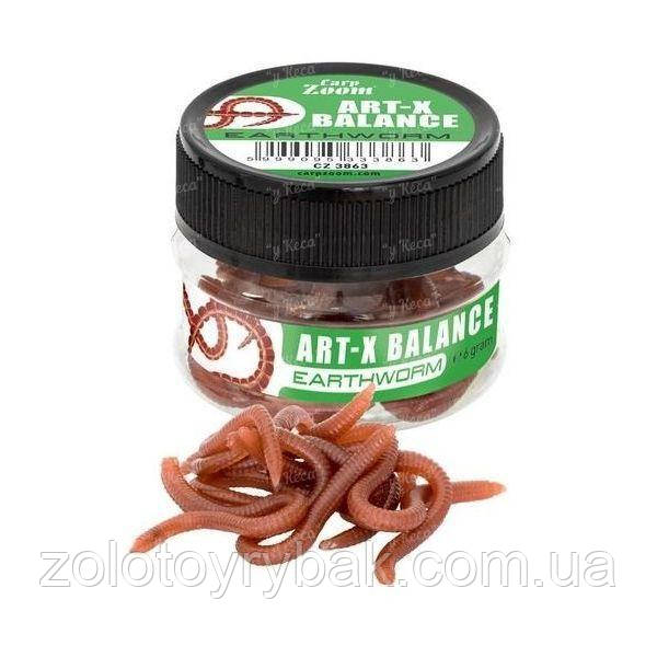 Черв'як в дипе Carp Zoom Art-X Balance EarthWorm 6г CZ3863 "Оригінал"