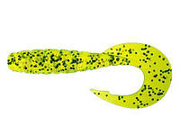 Силикон Fishup Mighty Grub 3.5" 026-Flo Chartreuse-Green 7шт "Оригинал"