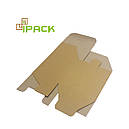 Коробка картонна самозбираюча 135х115х140 мм бура крафт мікрогофрокартон, фото 4