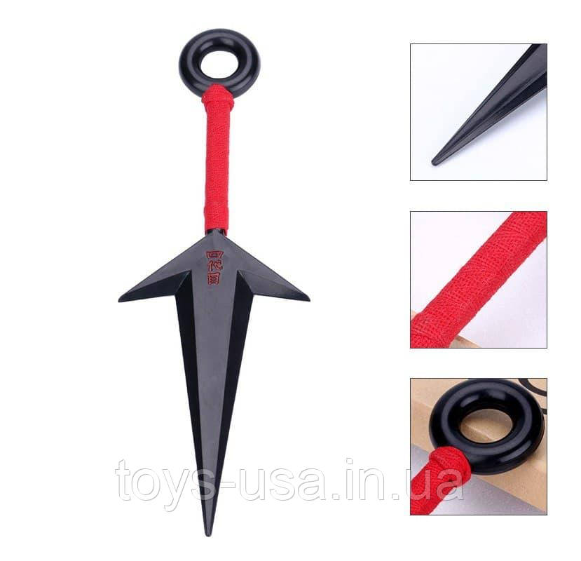 Червоний куна Мінато, Наруто косплей аксесуар, 27 см - Kunai, Naruto, Cosplay