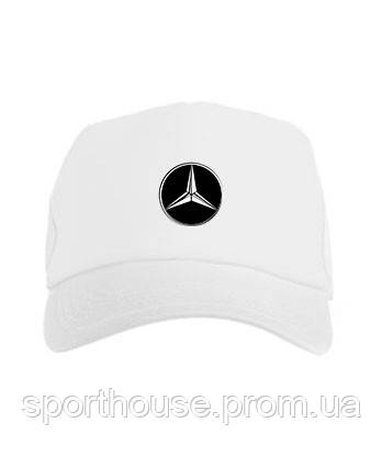 Спортивна кепка Mercedes (Мерседес, тракер, річна кепка, чоловічий, жіночий, чорного кольору,