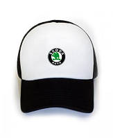 Спортивная кепка Skoda, Шкода, тракер, летняя кепка, мужская, женская, черного цвета,