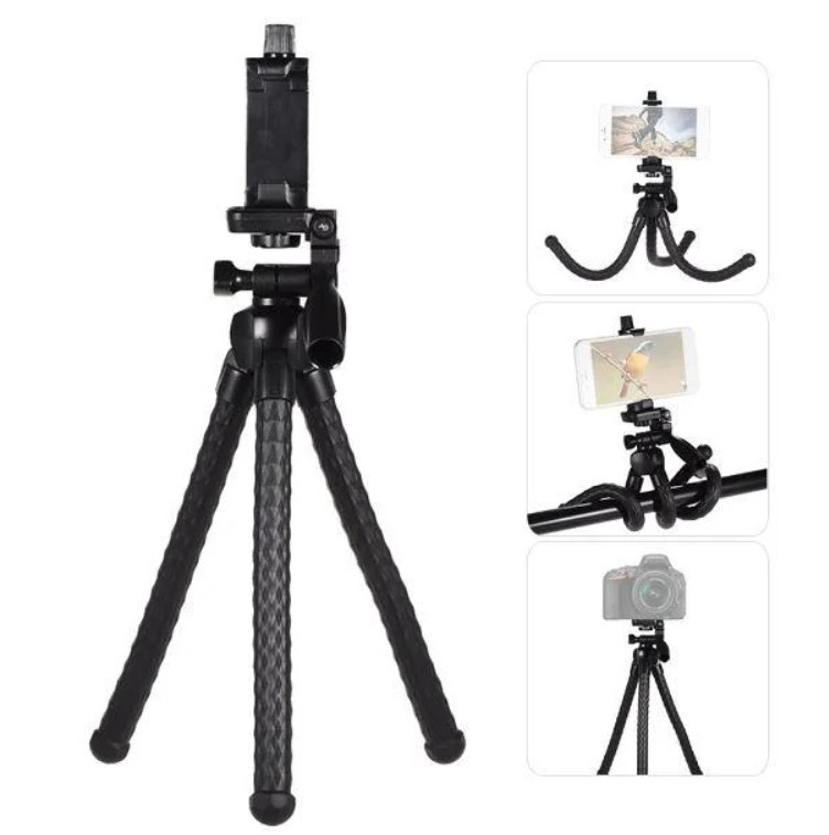 Гнучкий штатив восьминіг для телефона і екшн камери Yunteng 3280 (оригінал) / Тринога для смартфона