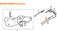 Пружина рычага управления для культиватора Oleo-Mac MH 150 RKS (L66150300)