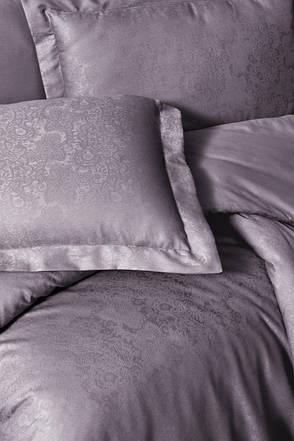 Постільна білизна First Choice Jacquard Satin "Sare Lilac" JS 111, фото 3