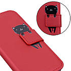 Чохол-книжка Animal Wallet для Honor 9 Lite Cat, фото 2