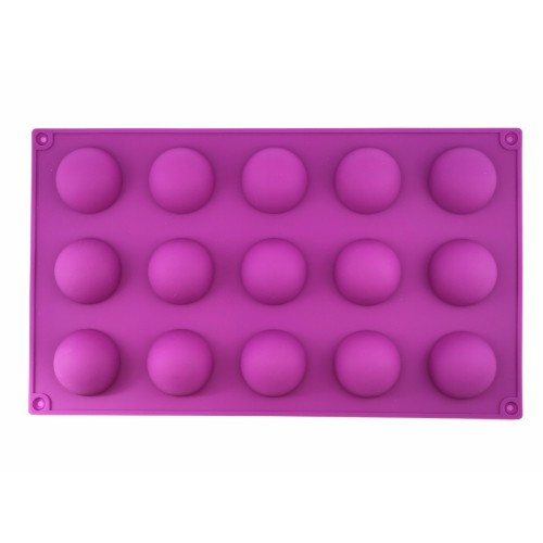 Силіконова форма CHI півсфери на 15 осередків (202259)