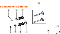 Клапаны для культиватора Oleo-Mac MH 150 RKS (L66151233)